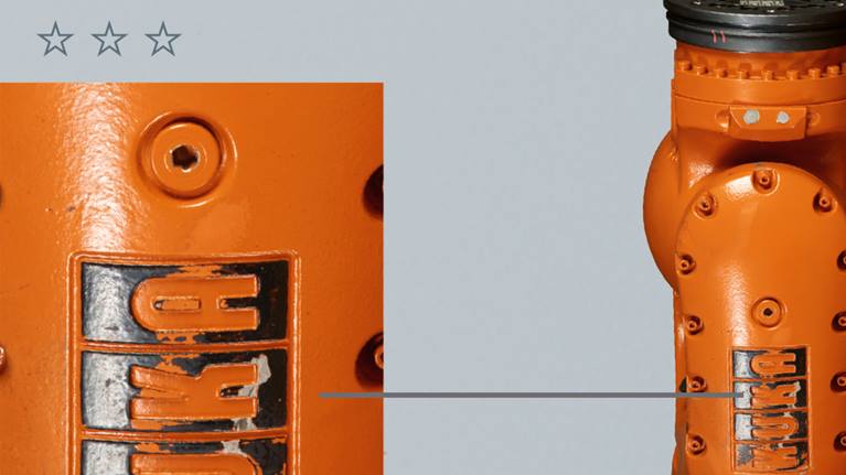 Paint quality *** - good, machines are in good state.