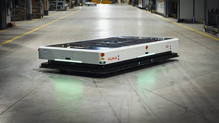 Autonomous mobile robotics (AMR) in logistics and production | KUKA China