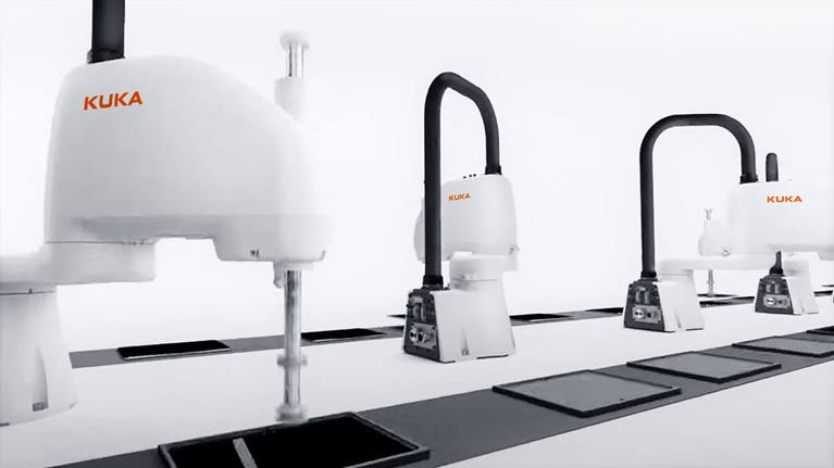 The KR SCARA robot provides a more cost-effective solution for any monotonous pick-and-place task.