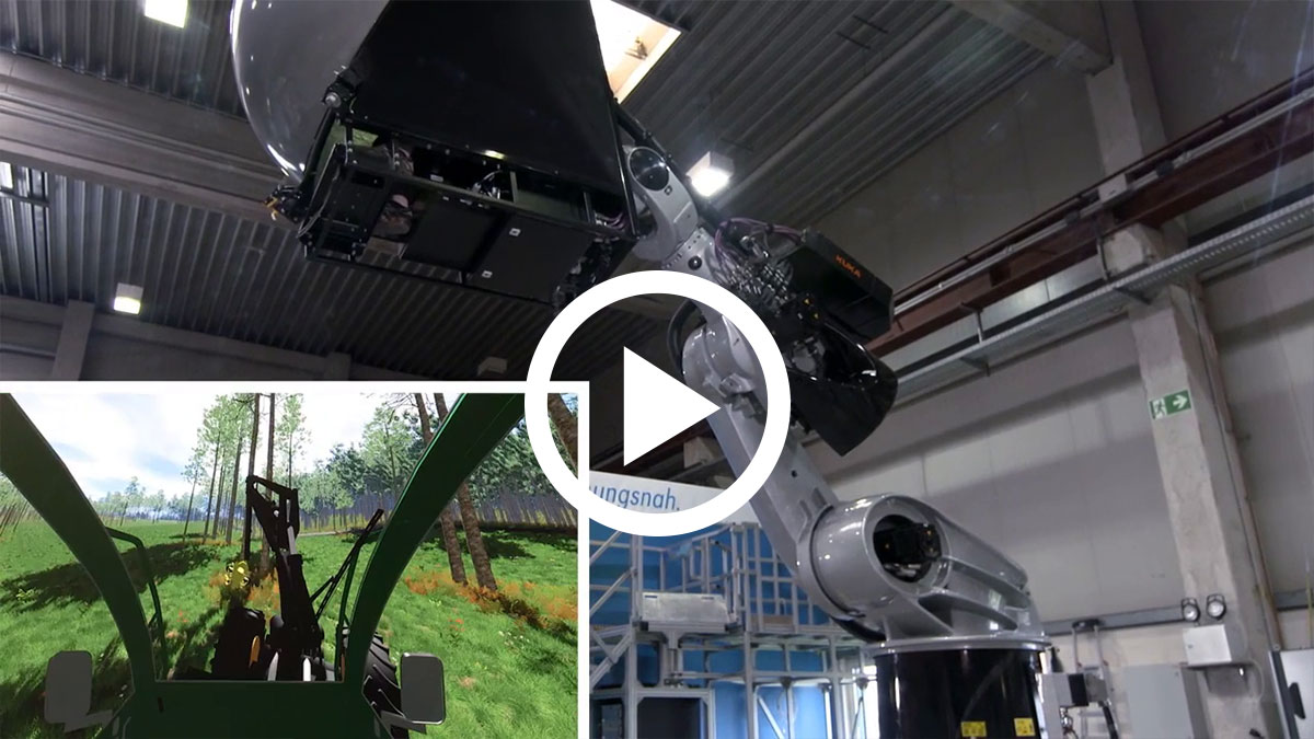 KR 500 FORTEC 应用于欧盟项目“虚拟森林