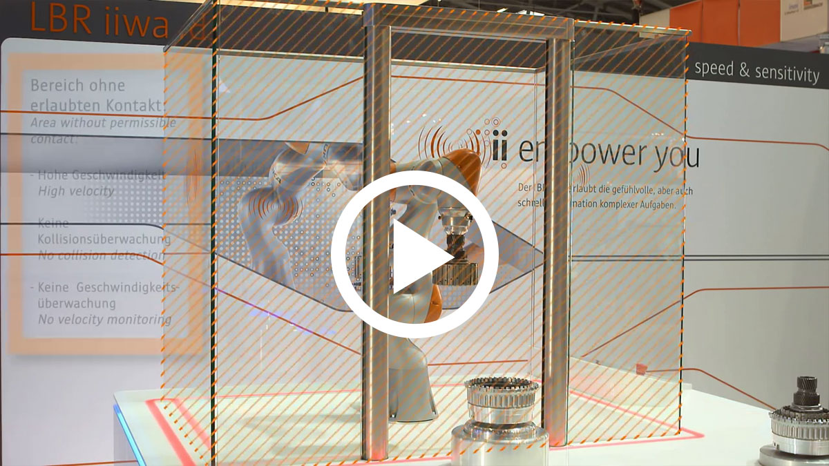 人机协作中的 LBR iiwa